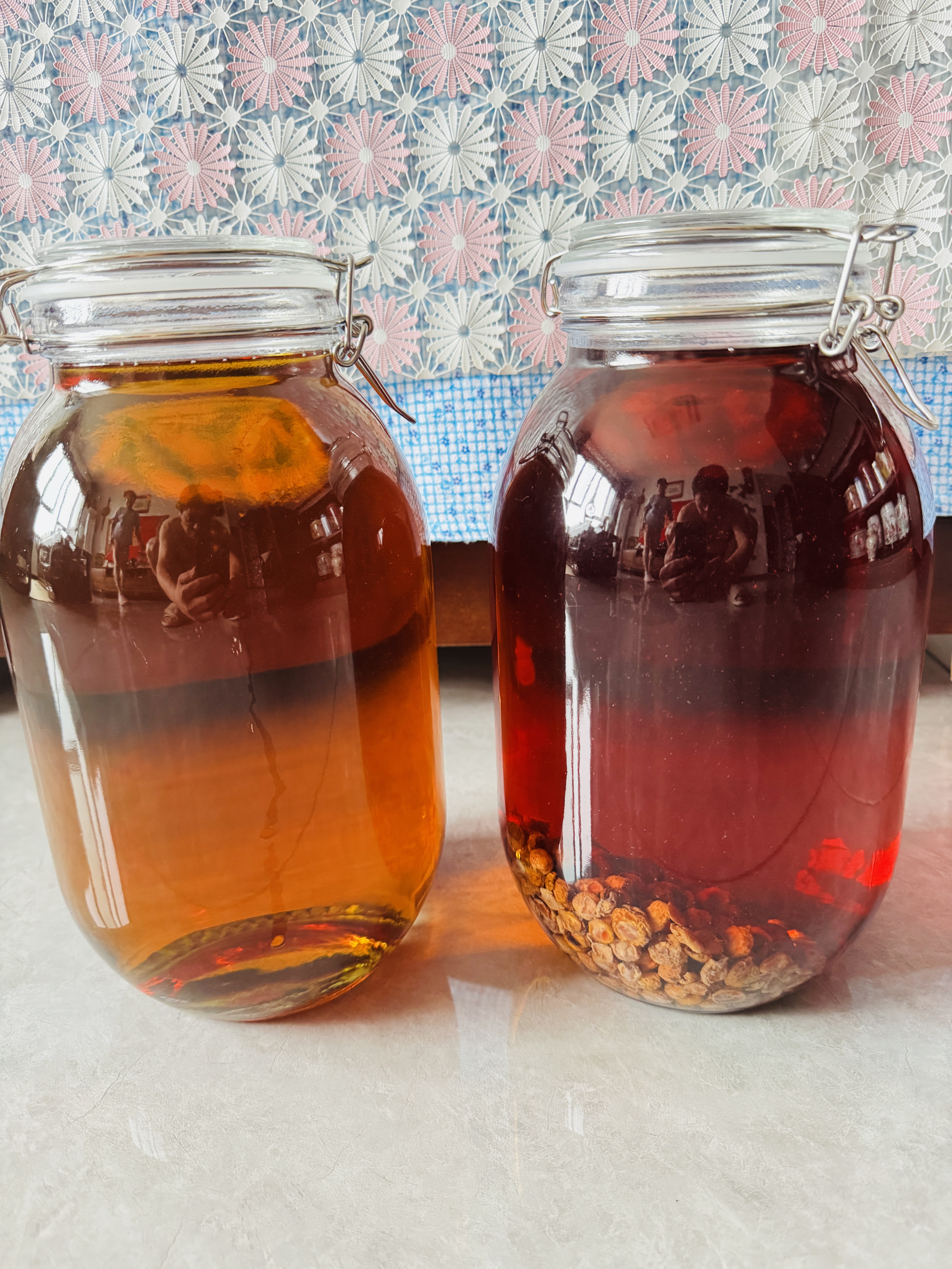 拜杰玻璃密封罐泡酒容器泡菜坛子泡酒坛酿酒密封药酒罐泡菜罐3000ML 实拍图