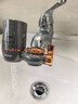 美的（Midea）净水器水龙头过滤器家用自来水滤水器直饮前置过滤器厨房卫生间通用除水垢除余氯双出水可清洗滤芯 一机三芯【两年免换滤芯】 实拍图