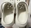 卡骆驰（CROCS）经典云朵Clog男女沙滩洞洞鞋凉拖鞋 206750-100 38 实拍图