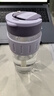 物生物（RELEA）玻璃杯女士水杯大容量高颜值咖啡杯吸管杯双饮泡茶杯学生杯子礼物 实拍图