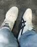 Onitsuka Tiger鬼塚虎男女款复古德训鞋轻便透气运动休闲板鞋TOKUTEN 1183B938 白色/黑色 37 实拍图