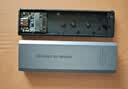 海康威视（HIKVISION）M.2 NVMe协议固态硬盘盒子移动硬盘盒SSD硬盘外接盒读取器适用笔记本电脑type-c苹果手机平板 实拍图