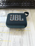 JBL GO4 音乐金砖四代 便携式蓝牙音箱 低音炮 户外音箱 迷你小音响 极速充电长续航 防水防尘 蓝色 实拍图