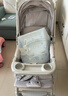 智儿乐婴儿车0-3岁可折叠四轮避震新生儿推车双向推行高景观婴儿推车 奢华版-极光灰【可坐可躺+餐盘】 实拍图