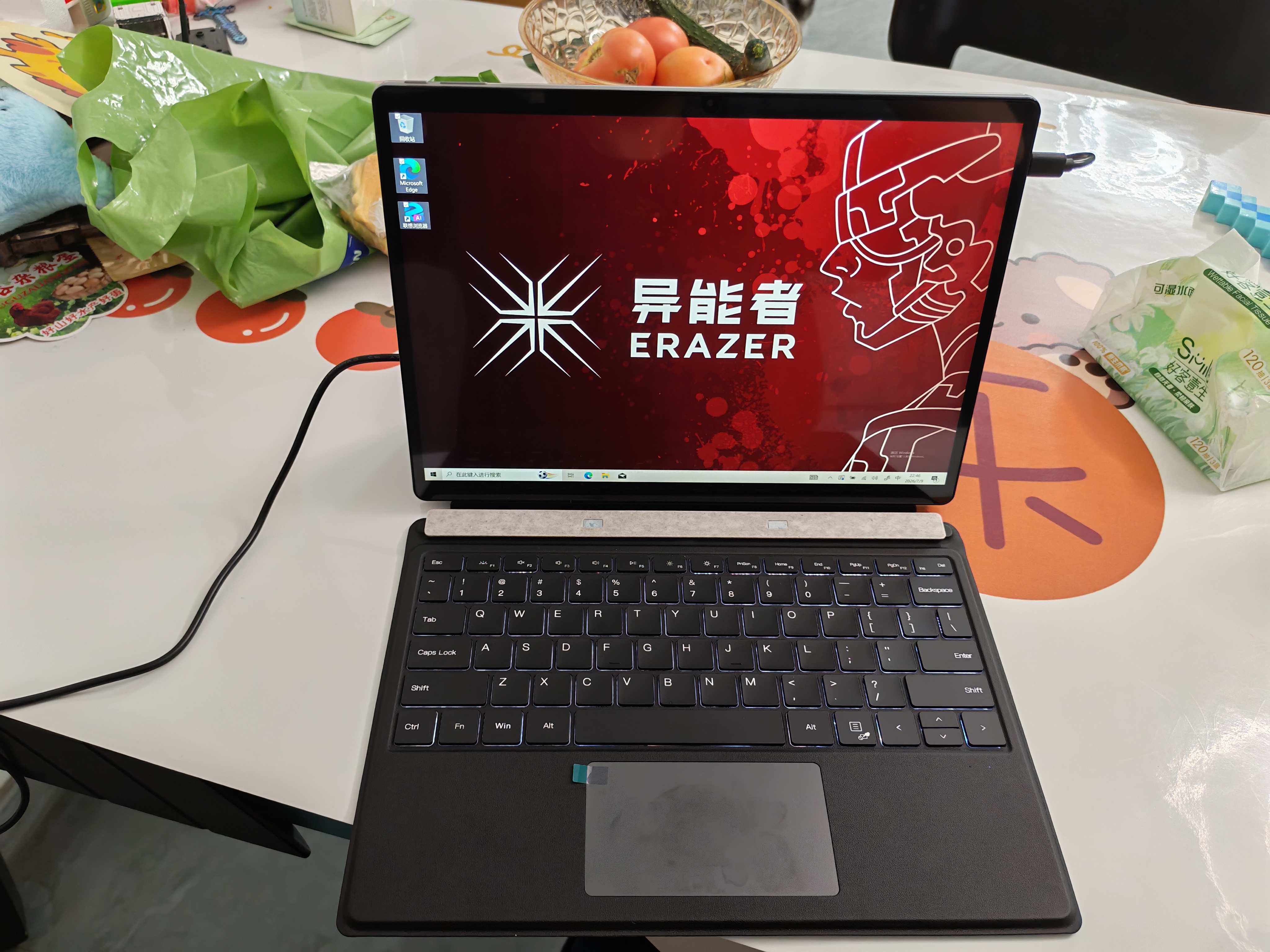 联想（Lenovo）投资品牌 异能者S130 手写笔套装触控二合一笔记本平板电脑  3K分辨率全面屏16G+512G Windows 实拍图