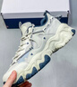 斐乐（FILA）官方男鞋老爹鞋运动鞋猫爪鞋5代复古休闲鞋 银绿色/高调灰-SH 41 实拍图