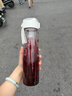 MUJI共聚酯 便携水杯 高颜值塑料杯运动水杯儿童水杯 透明 750ml 实拍图