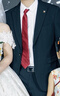 啄木鸟领带男士免打结拉链条纹高端结婚婚礼新郎伴郎商务正装西装礼盒装 实拍图
