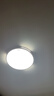 惠普精工卧室吸顶灯led现代简约餐厅书房灯具圆形50cm遥控三色 实拍图