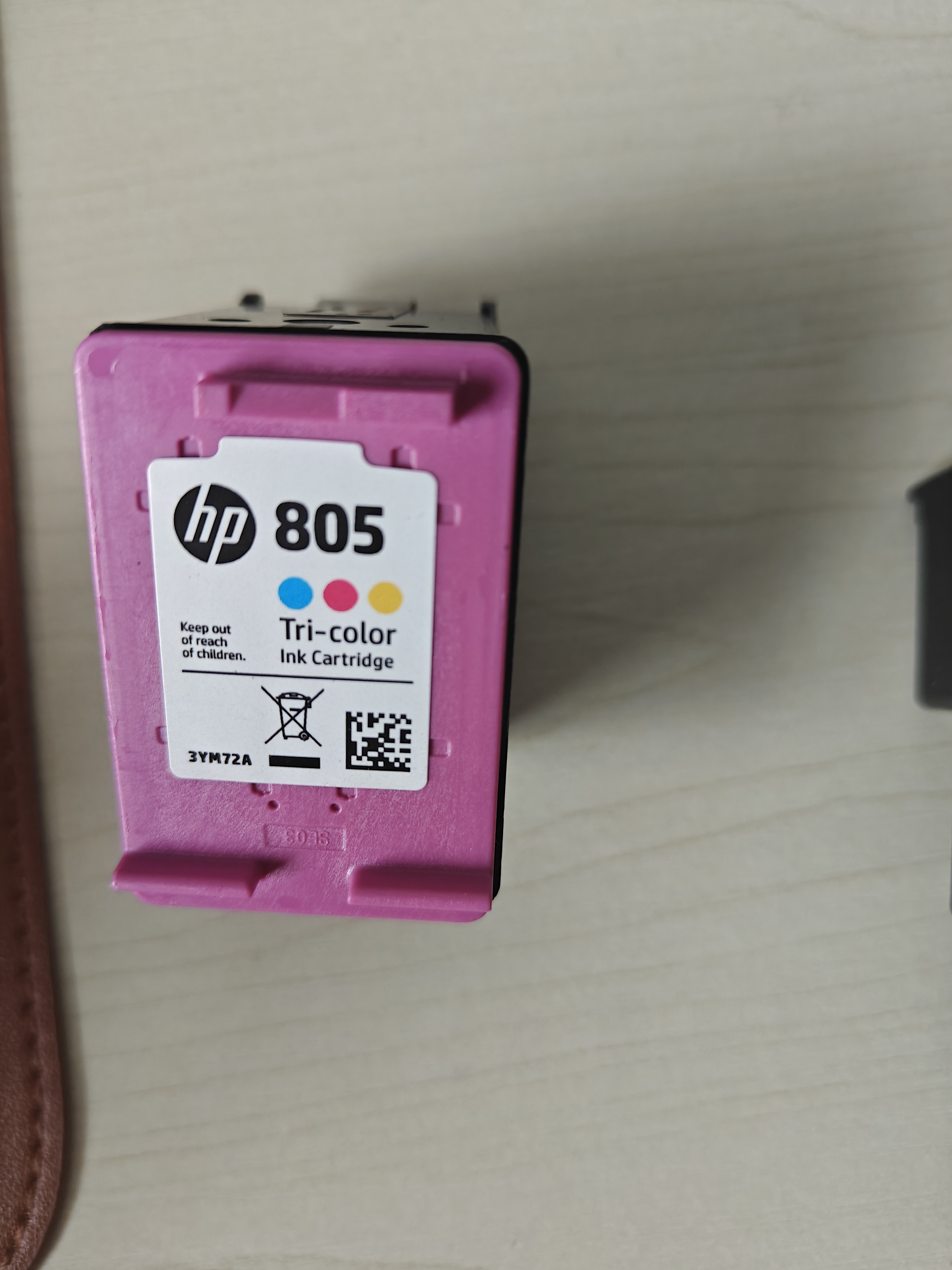 惠普（HP）805原装彩色标容墨盒 适用hp deskjet 1210/1212/2330/2332/2720/2729/2722打印机 实拍图