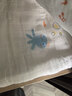 全棉时代儿童浴巾纯棉透气纱布浴巾新生婴儿宝宝洗澡大毛巾潜水艇95*95cm 实拍图