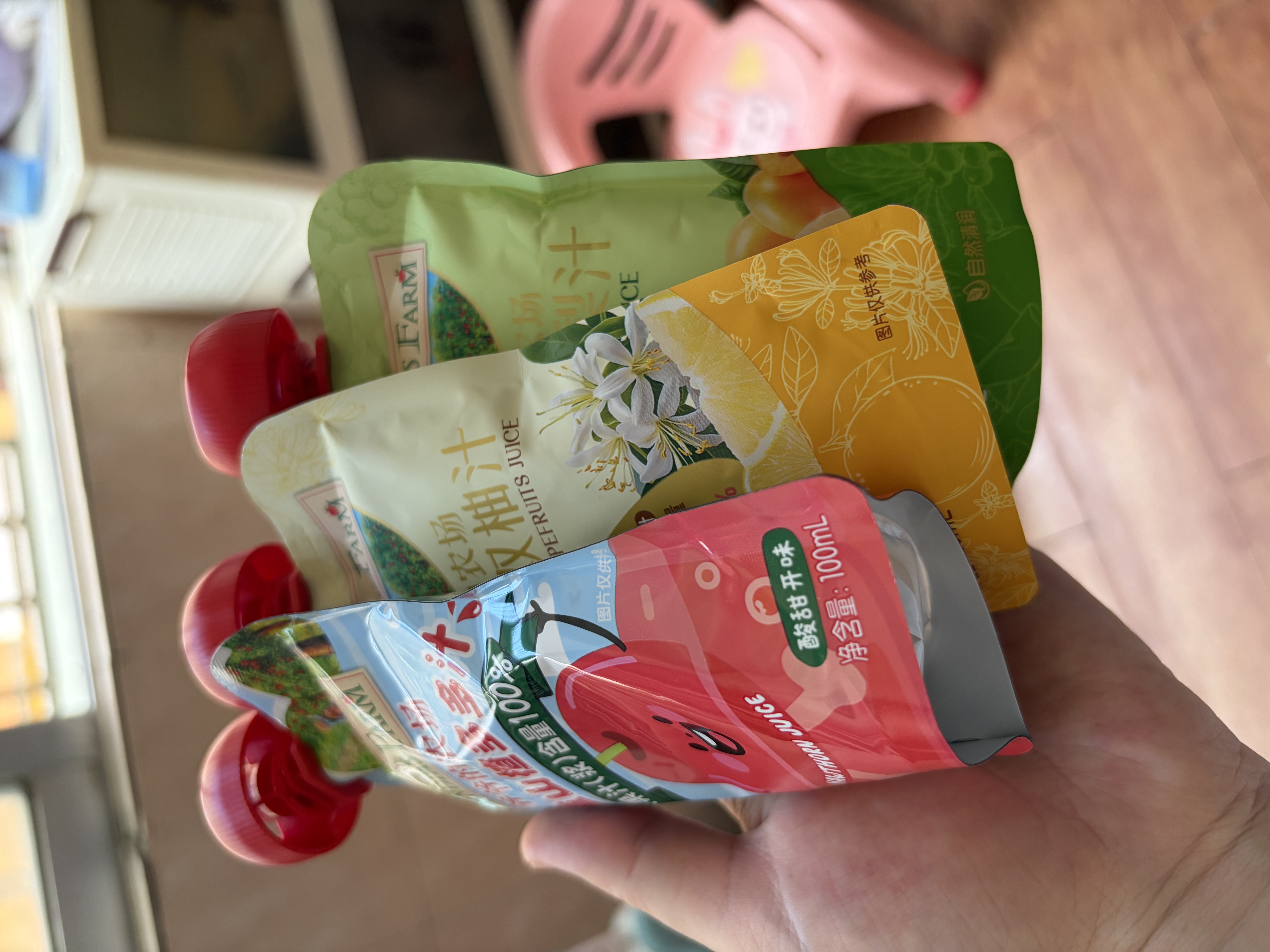 爷爷的农场枇杷梨汁100ml*10袋 儿童饮料饮品nfc宝宝果汁零食秋梨膏礼盒 实拍图