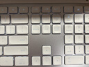 罗技（Logitech）大师系列 MX Keys S无线蓝牙键盘 超薄全尺寸 人体工学 智能背光 带无线接收器 白色 108键 实拍图