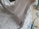 彪马（PUMA）纯棉纯色宽松短袖T恤男女款新款夏季运动上衣 690409 白-02 M (175/96A) 实拍图