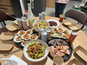 富海锦鲜汁半壳虾夷扇贝540g 8-10只无沙火锅烧烤食材 海鲜生鲜贝类送礼 实拍图