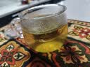 富光花茶杯透明茶杯内胆茶水分离杯办公室玻璃杯子水杯350ml 实拍图