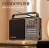 山水（SANSUI）M36全波段老人收音机老年人插卡音乐播放器便携式随身听FM调谐广播音响充电迷你蓝牙音箱 灰色 实拍图