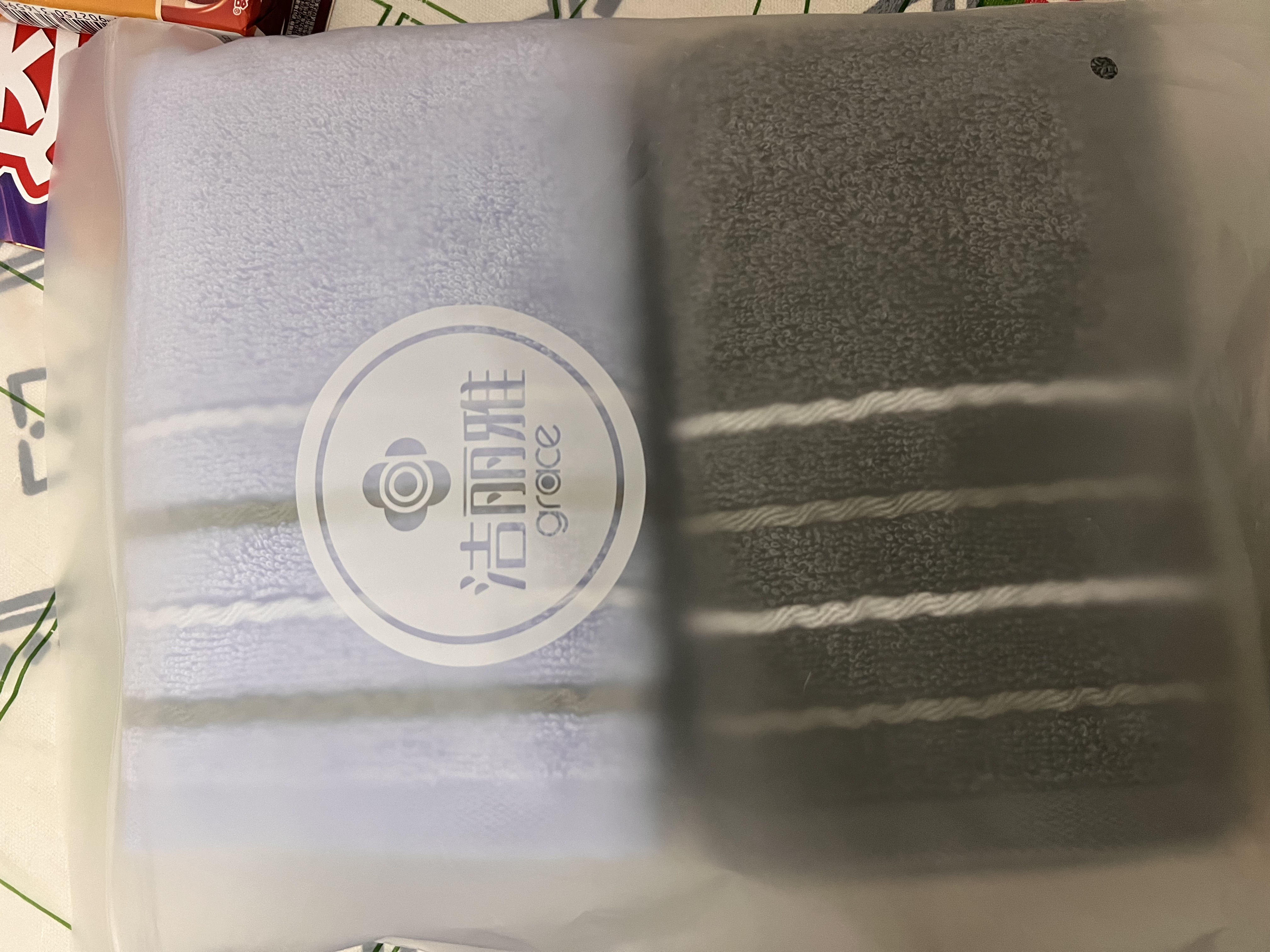 洁丽雅（Grace）纯棉10A级抗菌防螨全棉毛巾男士洗脸毛巾2条装吸水洗澡擦脸巾运动 实拍图