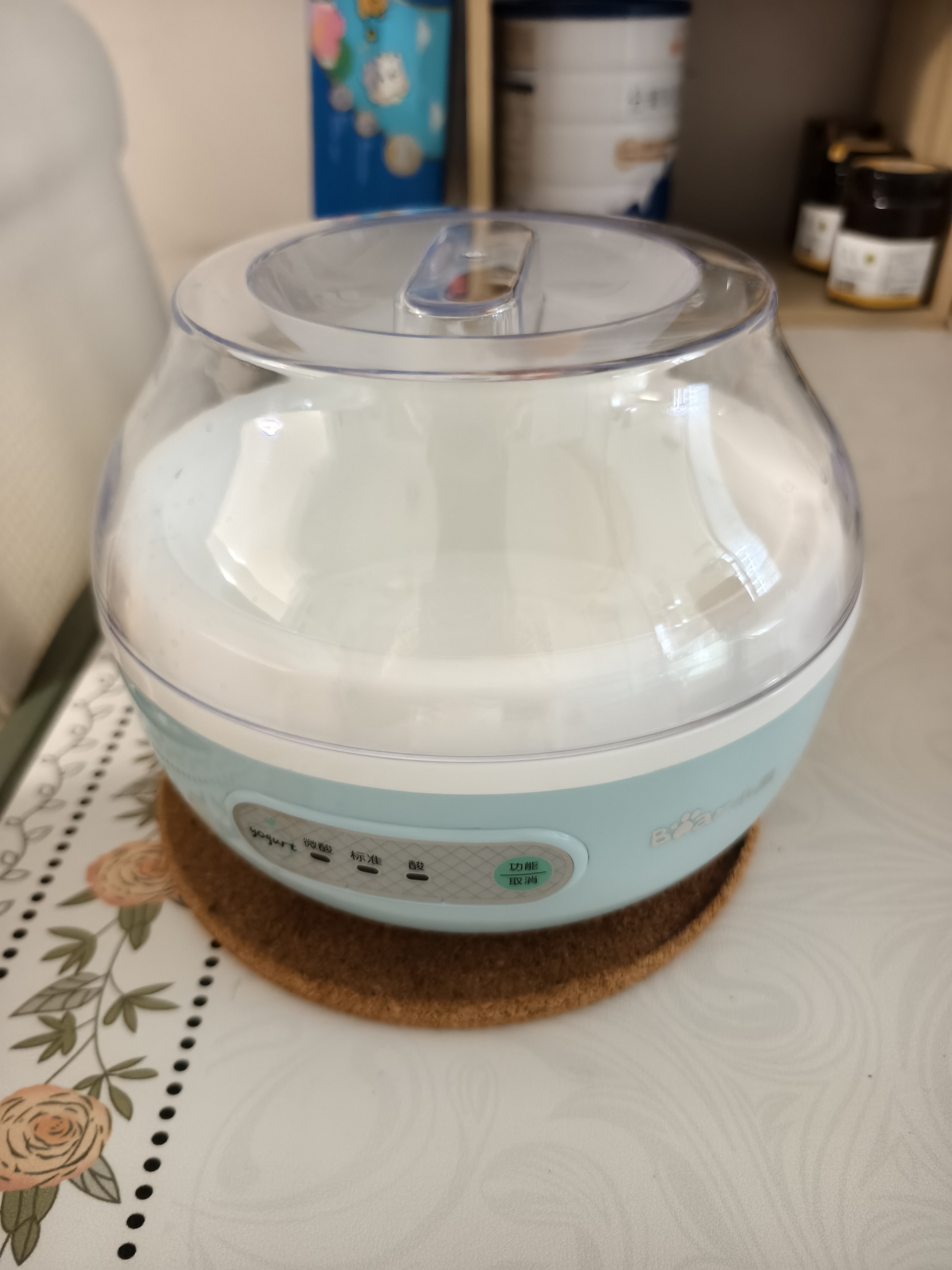 小熊酸奶机 家用酸奶机家用小型全自动酸奶发酵机微电脑定时自制夏天必备304不锈钢内胆炒酸奶发酵菌 【三档酸度+304内胆】SNJ-C10H1 实拍图