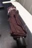 天堂伞 加大雨伞三折 经典商务伞格纹10骨加大雨伞男女 暗紫红 实拍图
