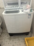 小天鹅（LittleSwan）12公斤家用半自动洗衣机双桶双缸大容量商用 品牌电机 强劲水流 魔术过滤 一级能效 【送货入户】 新款一级能效 双缸 12kg 钢化玻璃TP12S156A 实拍图