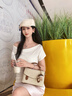 CinvaiKrose官方店小c&k剑桥包包女包2026新款夏季手提斜挎包生日礼物送女友 米色Beige【送女友老婆女生礼物走心】 实拍图