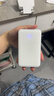 AOBNTECH【3C安全认证】迷你充电宝20000毫安可上飞机自带线超级快充超薄小巧便携大容量适用苹果手机通用 冰晶白【自带双线+超级快充】标准版 【10000毫安】【轻巧便携】 实拍图