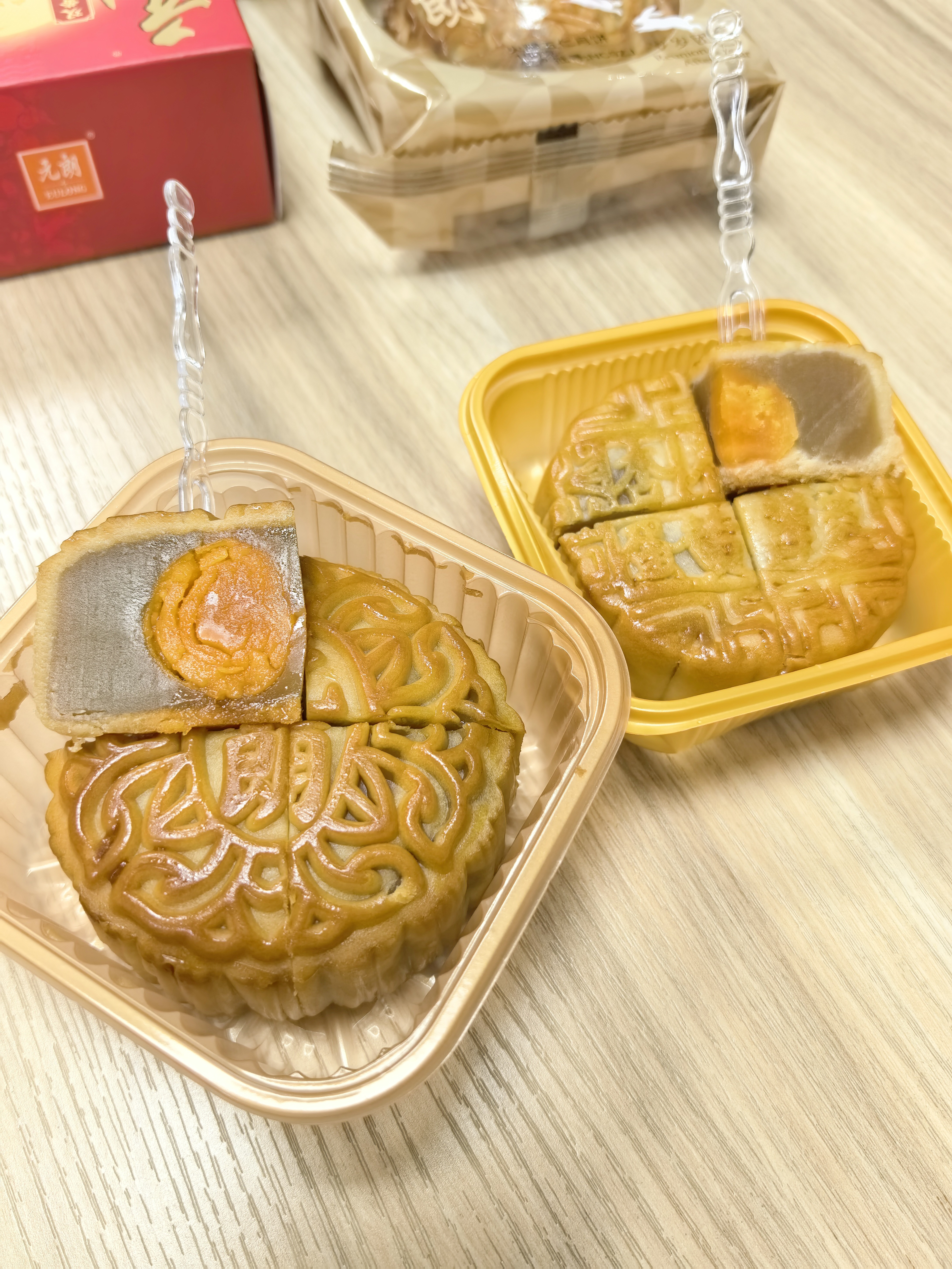 元朗五仁月饼散装火腿肉脯中秋正宗老式广式香港广东老字号单个装150g 实拍图