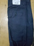 峰皓中老年宽松西裤男士双褶西服裤商务高腰男裤子爸爸西装裤夏季薄款 380#深灰 32 码/(2尺5腰围) 实拍图