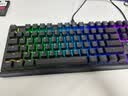 CHERRY樱桃MX1.1黑曜极光 机械键盘87键 游戏键盘 有线键盘 悬浮式无钢结构 RGB灯效 黑色红轴 实拍图