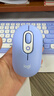罗技（Logitech）POP ICON KEYS无线蓝牙键盘 AI轻音薄膜电脑办公键盘鼠标套装mac ipad键鼠套装泡泡键盘自定义85键 POP ICON COMBO 紫色 实拍图