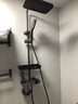 九牧王智能淋浴花洒全套铜体套装恒温数显氛围灯增压家用钢琴键 枪灰【钢琴氛围灯圆顶】冷热数显 实拍图