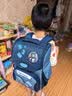 TigerFamily虎米小学生书包1-3年级减负护脊大容量双肩背包 小童【环保配灯】方块城市 #小贵族 实拍图
