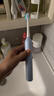 usmile笑容加电动牙刷 送男友/女友 全新缓震清洁刷头 365天全年续航 P10鸢尾蓝 共4支刷头 生日礼物 实拍图