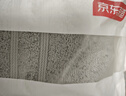 京东京造 10A抗菌100%新疆棉纯棉毛巾全棉2条装 不易掉毛吸水洗脸巾 灰+蓝 实拍图