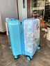 麦斯卡x迪士尼冰雪奇缘儿童行李箱18英寸带锁旅行箱女孩单面卡通 实拍图