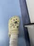卡骆驰（CROCS）新款厚底云朵洞洞鞋送女友礼物206750 骨白色 38 -39 实拍图