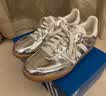 阿迪达斯（adidas）三叶草 女子 SAMBA OG W 休闲鞋 JR0035 金属银 36.5 实拍图