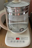 九阳（Joyoung）0胶水养生壶 1.5L煮茶器 玻璃花茶壶 316不锈钢烧水壶电热水壶 WY301 实拍图