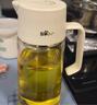 小熊（Bear）油壶调料罐玻璃调料瓶调味瓶酱油瓶 喷倒一体自动开合油罐550mlL 实拍图