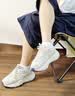 FILA斐乐女鞋跑步鞋情侣同款老爹鞋FILA MARS火星鞋男鞋休闲运动鞋 【女款】奶白/木薯粉-GT 37.5 实拍图