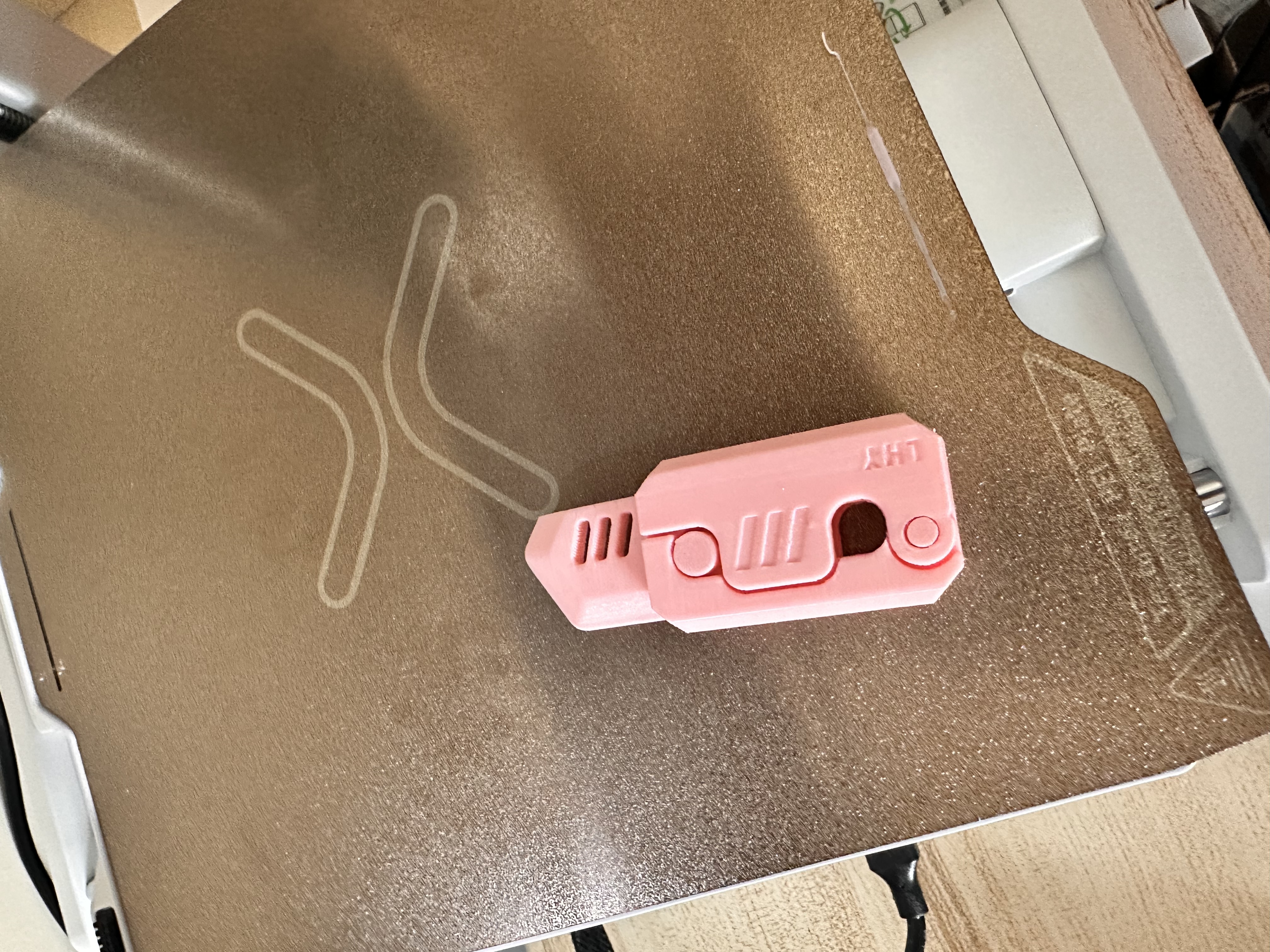 彩格3D打印耗材PETG 1.75mm 适用拓竹 创想三维 爱乐酷 纵维立方 极光尔沃3d打印机线材 粉红色 1kg 实拍图