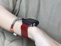 Apple/苹果 Watch S11 智能手表GPS款42毫米玫瑰金色铝金属表壳淡桃粉色运动型表带S/M MEUN4CH/B 实拍图