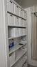 豫正家用书架2.4m七层家庭图书馆书架落地多层钢制学生宝宝图书架 珍珠白7层单面2.4m高1.2m主架 实拍图