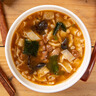嗨吃家焦炸丸子胡辣汤80gX6桶冲泡速食免煮即食宿舍宵夜方便食品 实拍图
