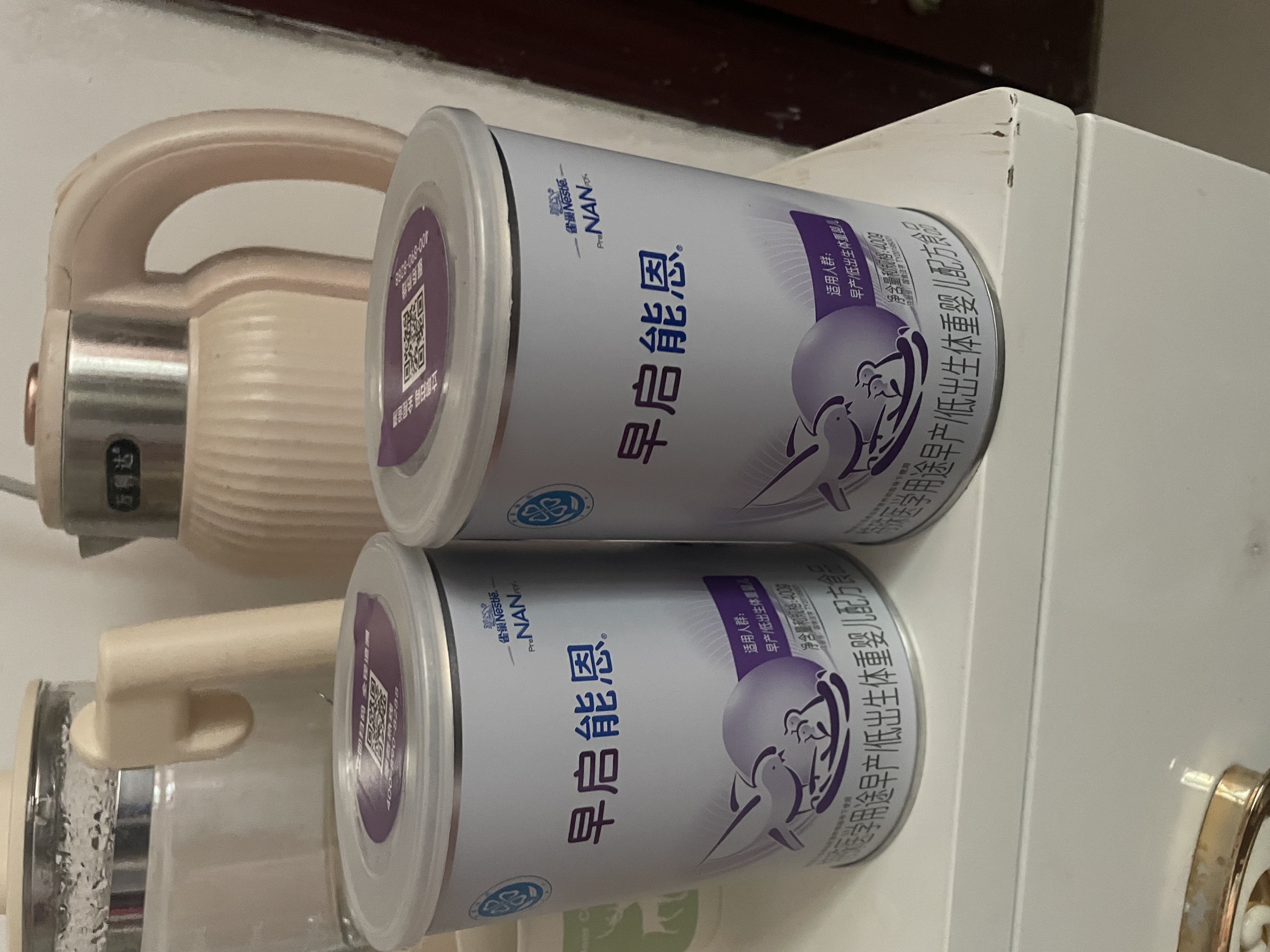 雀巢（Nestle）早启能恩 特殊医学用途早产/低出生体重婴儿配方食品 400g*1罐 实拍图