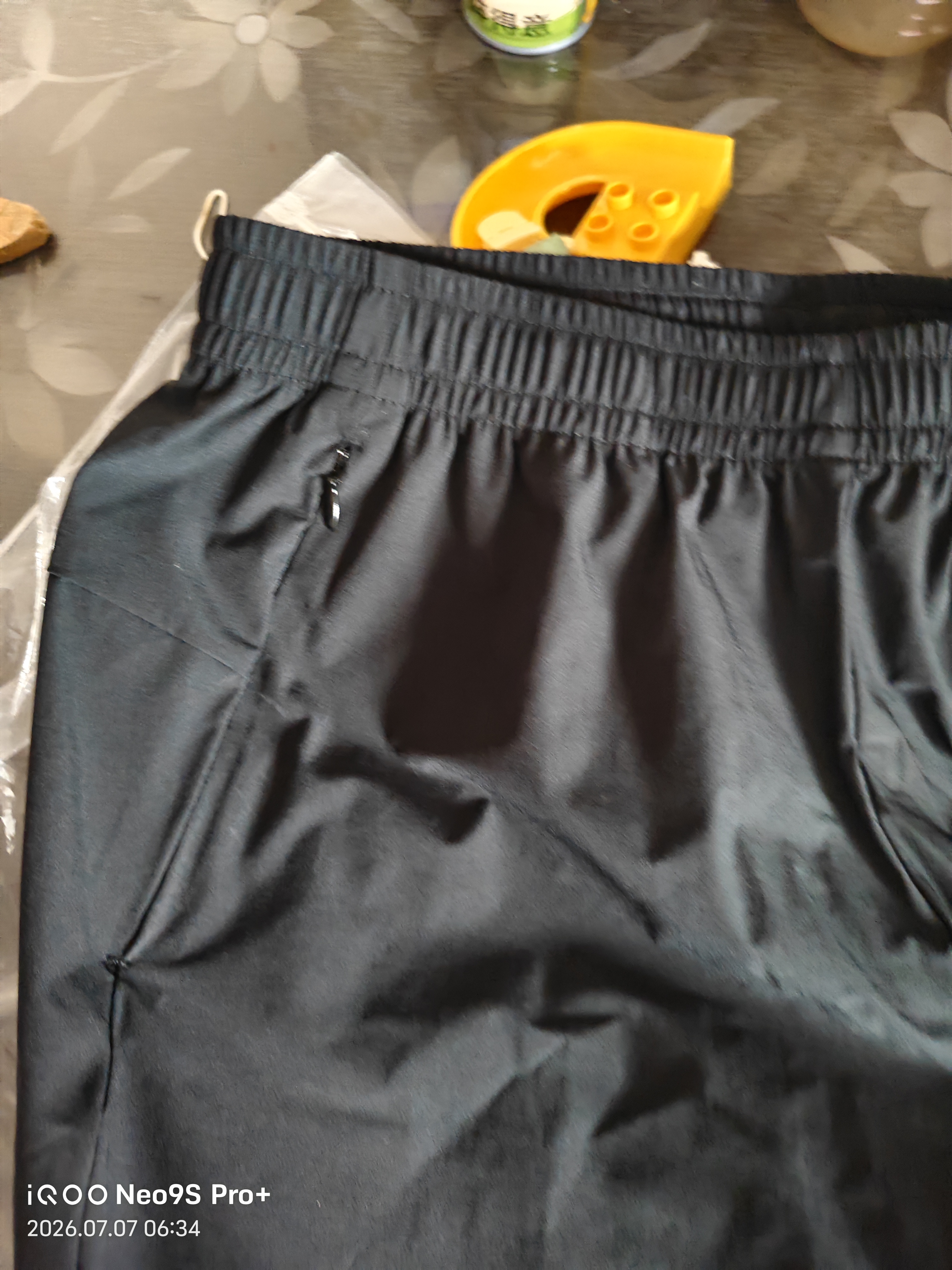 361°运动裤子女夏季新款防晒休闲冰丝直筒裤跑步九分裤662624706H-3 实拍图