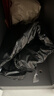 毕亚兹物业大垃圾袋黑色80*100cm50只双面3丝保洁特大号加厚塑料袋子 实拍图