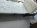 原始原素实木沙发床白橡木伸缩两用单人床小户型沙发浅灰0.9黑胡桃色Q6063 实拍图