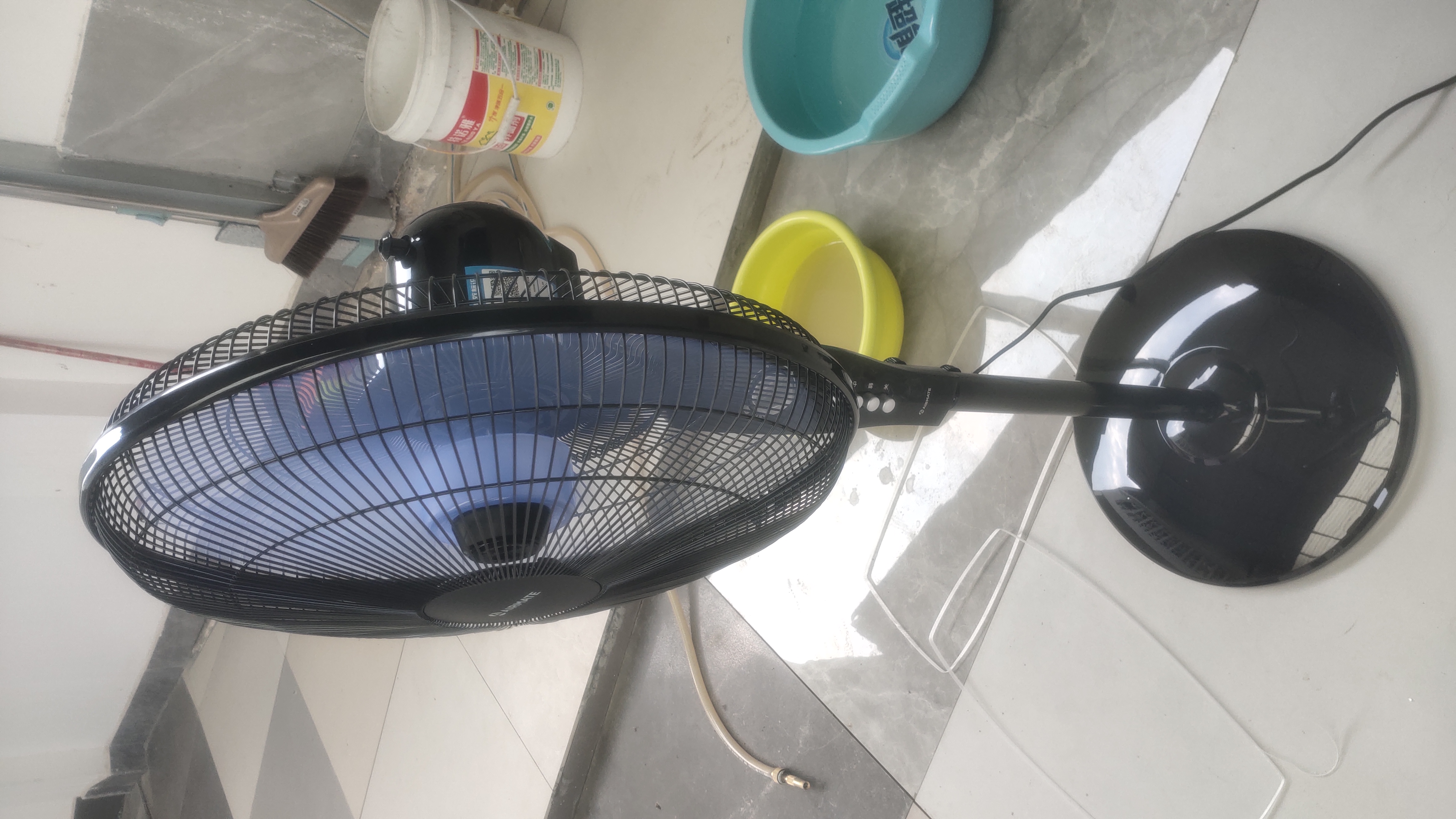 艾美特（AIRMATE）五叶家用电风扇大风量台式落地扇轻音节能空气循环小风扇定时电扇宿舍降温风扇 FSW65T2-5 实拍图